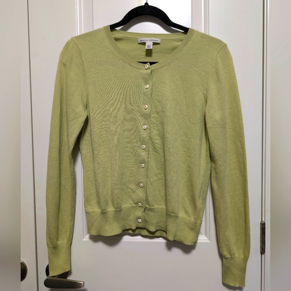 Banana Republic Silk Blend Cardigan